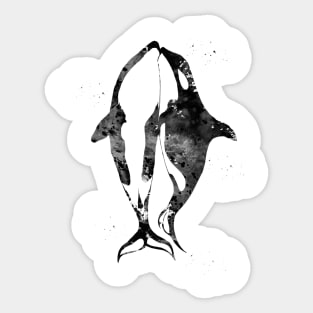 Whales Sticker